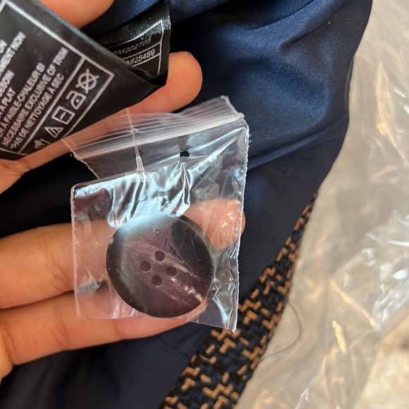 Steve Madden Kelly mixed media blazer - Picture 11 of 12